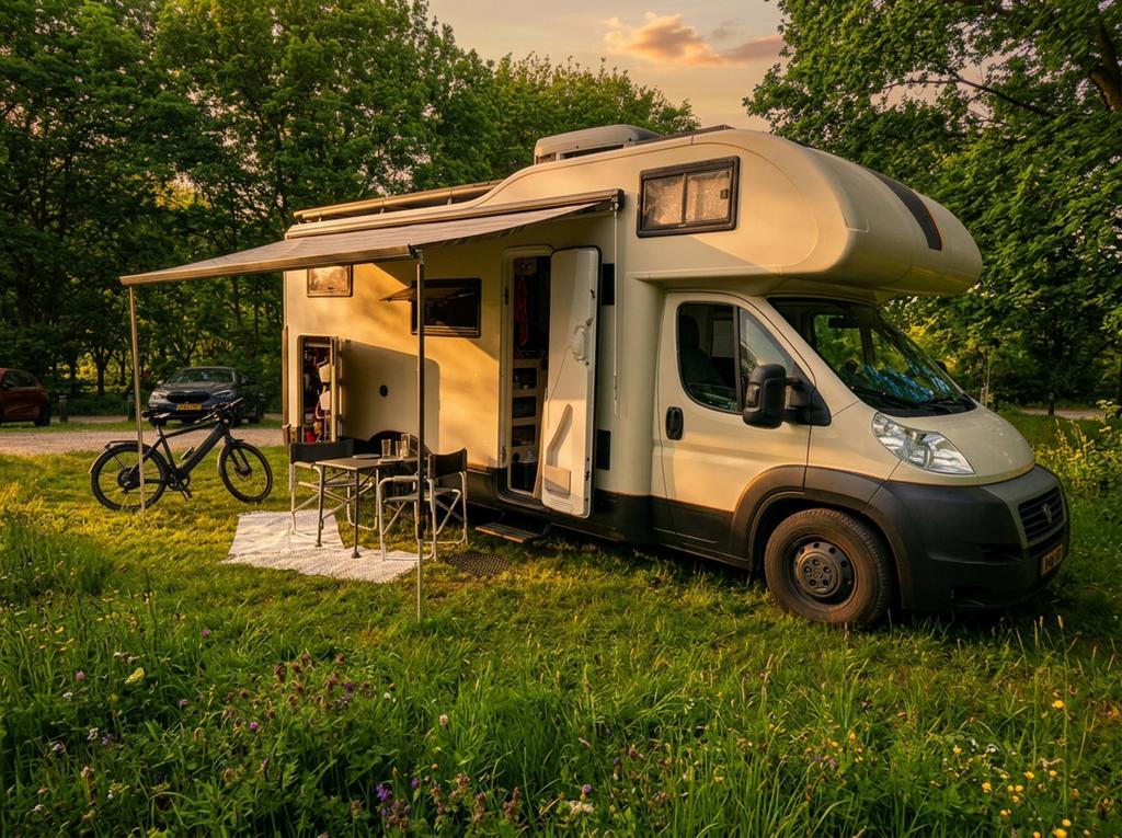 Offgrid vrijheid | Adria Sport 660DP Matrix | 2012 | 125K km, Alkoof, Ringverwarming, Fiat, Luifel