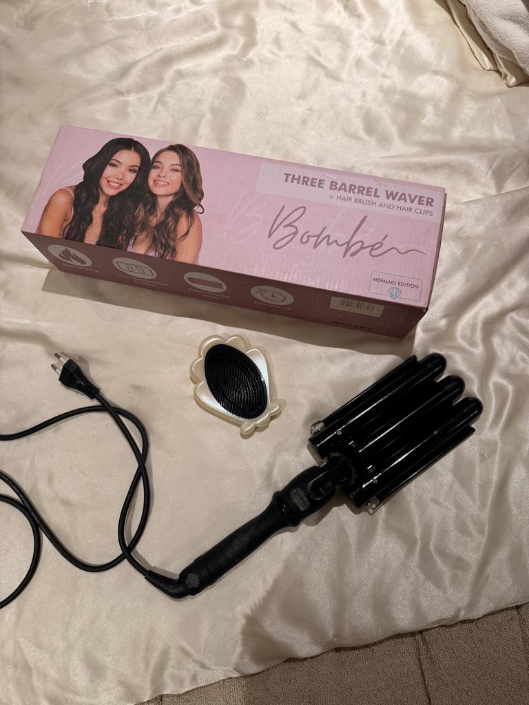 Hair Waver (mermaid waves) Tool + Shell Brush – Fast Heating, Sieraden, Tassen en Uiterlijk, Uiterlijk | Haarverzorging, Ophalen