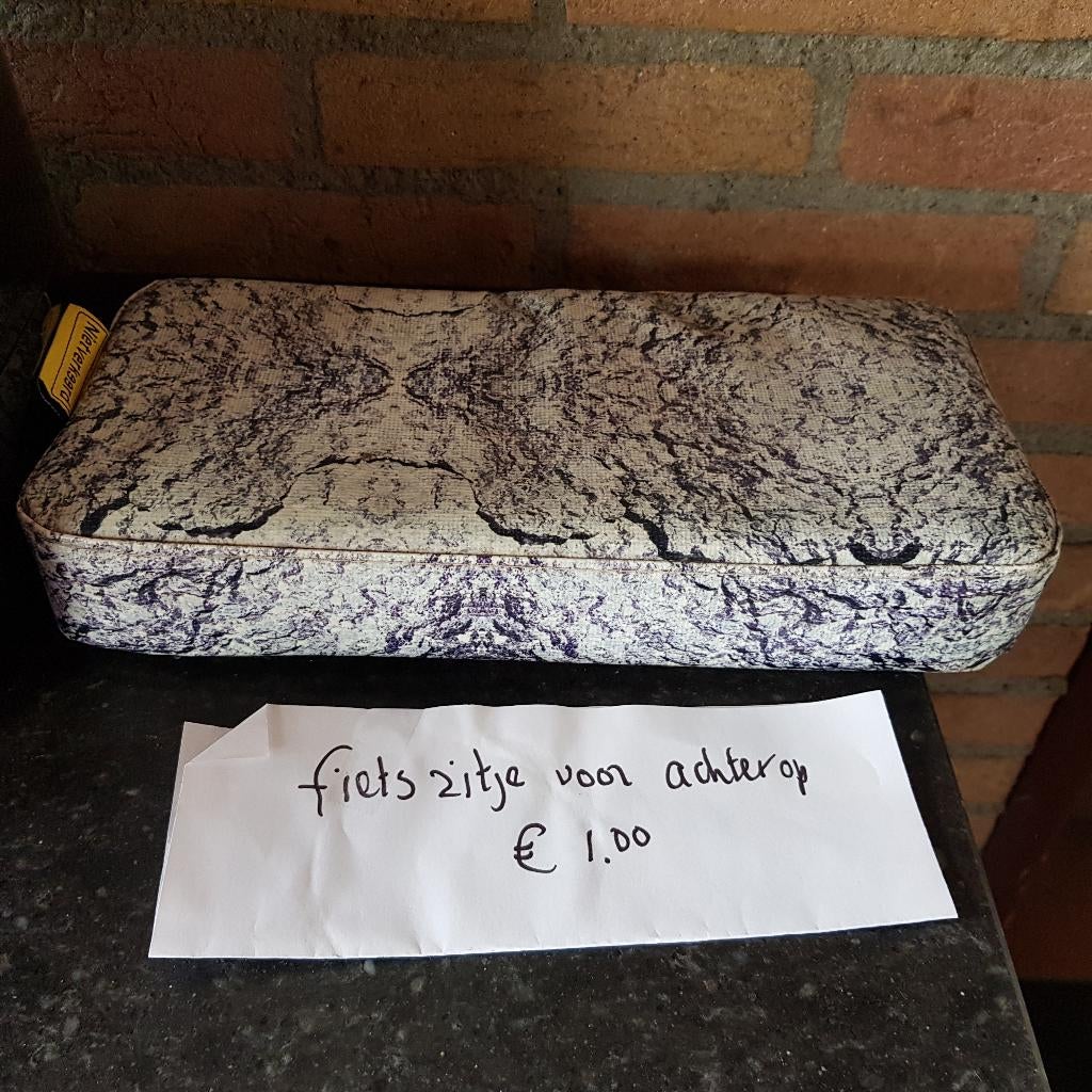 Fietszitje voor achter op de fiets, Ophalen of Verzenden, Nieuw, Niet verkeerd