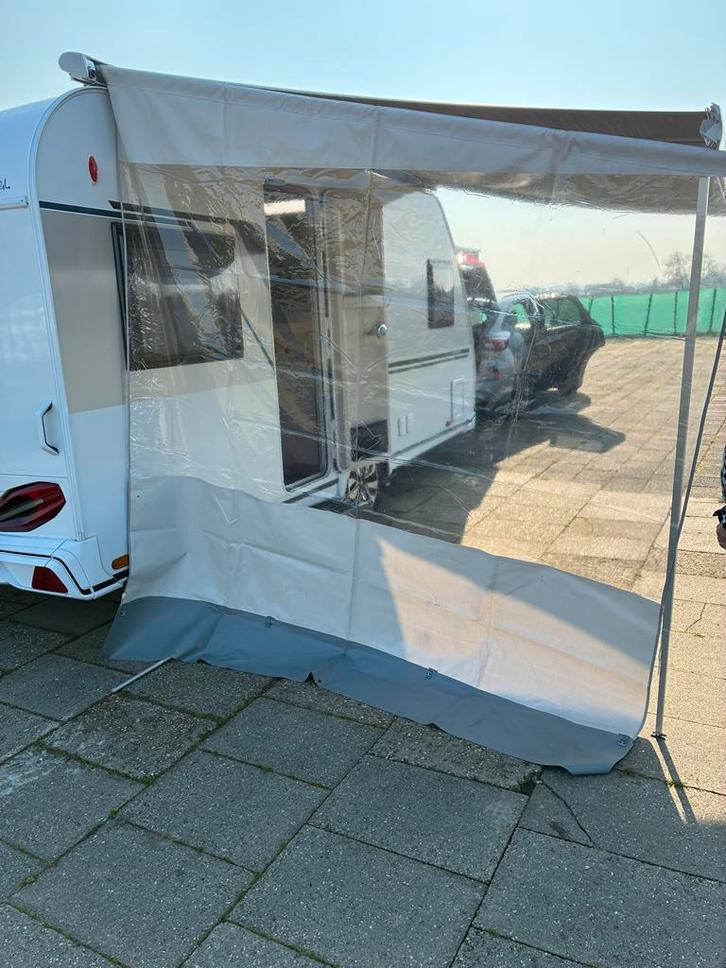PVC Zijwanden voor Omnistor luifel inclusief rafters, Caravans en Kamperen, Caravan accessoires, Gebruikt, Ophalen