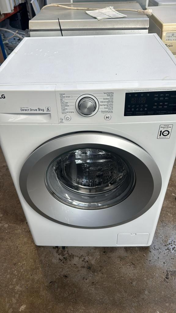 LG Wasmachine schoon garantie bezorging 9 kg, Witgoed en Apparatuur, Wasmachines, Zo goed als nieuw, Voorlader, 8 tot 10 kg, 85 tot 90 cm
