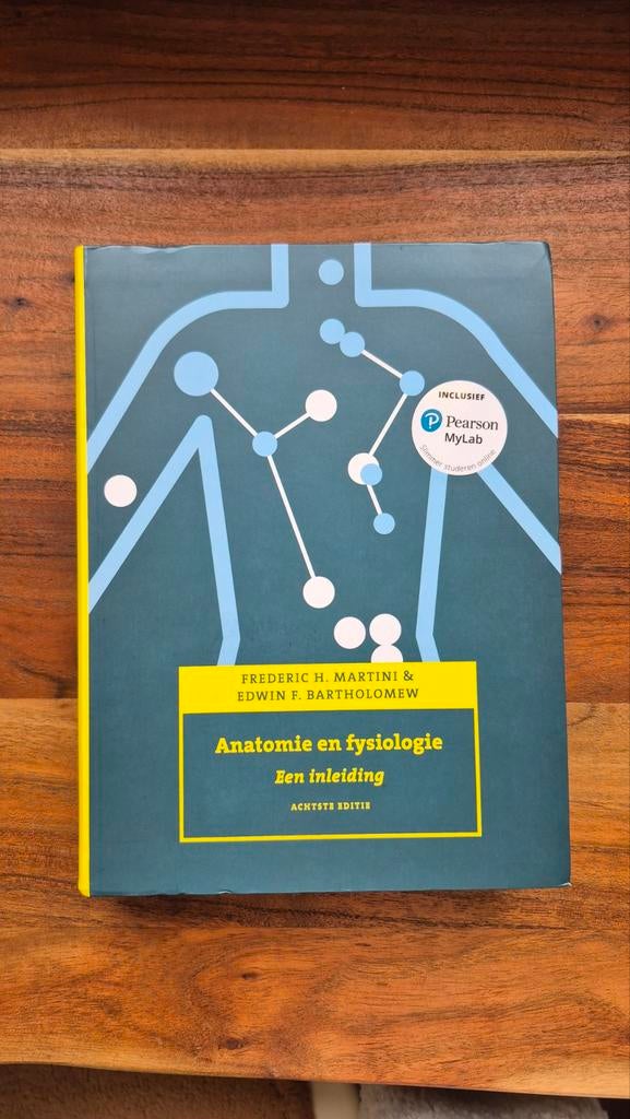 Anatomie en fysiologie: Een inleiding, Boeken, Studieboeken en Cursussen, Ophalen of Verzenden, Zo goed als nieuw, Frederic H. Martini & Edwin F. Bartholomew