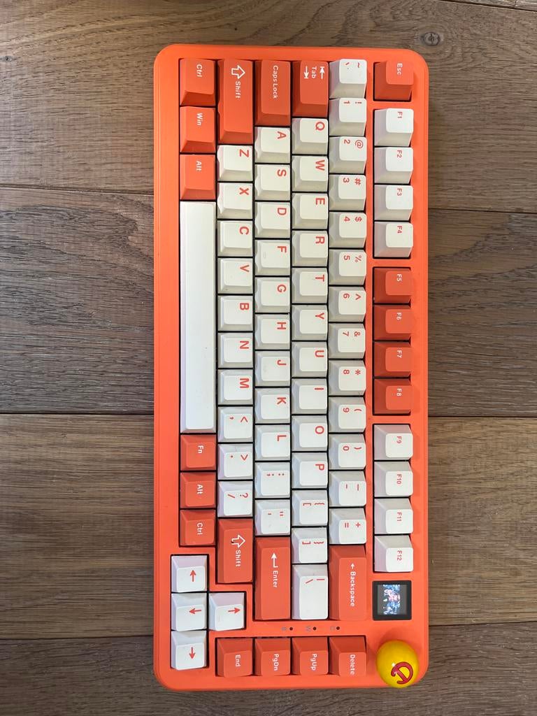 Ajazz AK820 Max Plus Mechanisch Toetsenbord, Multimediatoetsen, Ophalen of Verzenden, Zo goed als nieuw, Draadloos
