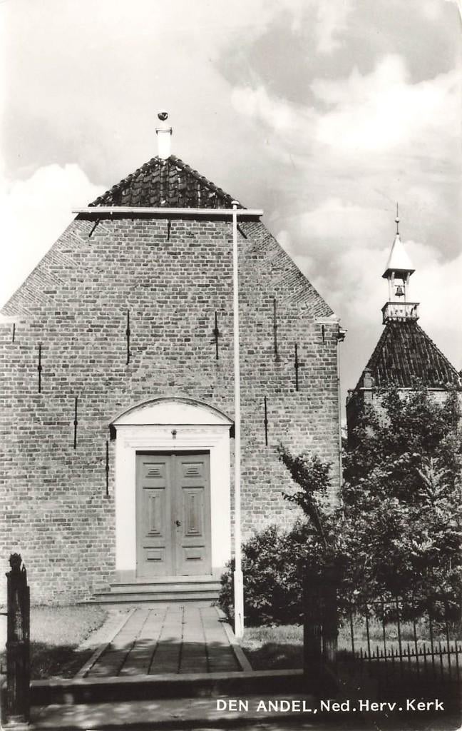 Den Andel, Ned. Herv. Kerk, Verzamelen, Ophalen of Verzenden, 1960 tot 1980, Ongelopen, Groningen