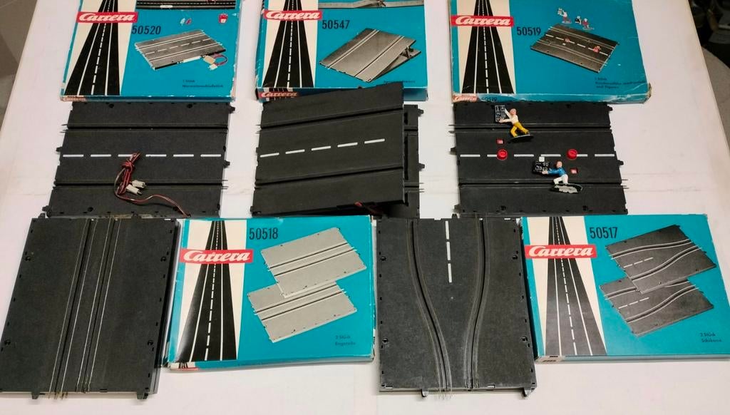 Carrera Universal racebaan accessoires bijzondere baandelen., Kinderen en Baby's, Speelgoed | Racebanen, Elektrisch, Carrera, Ophalen of Verzenden