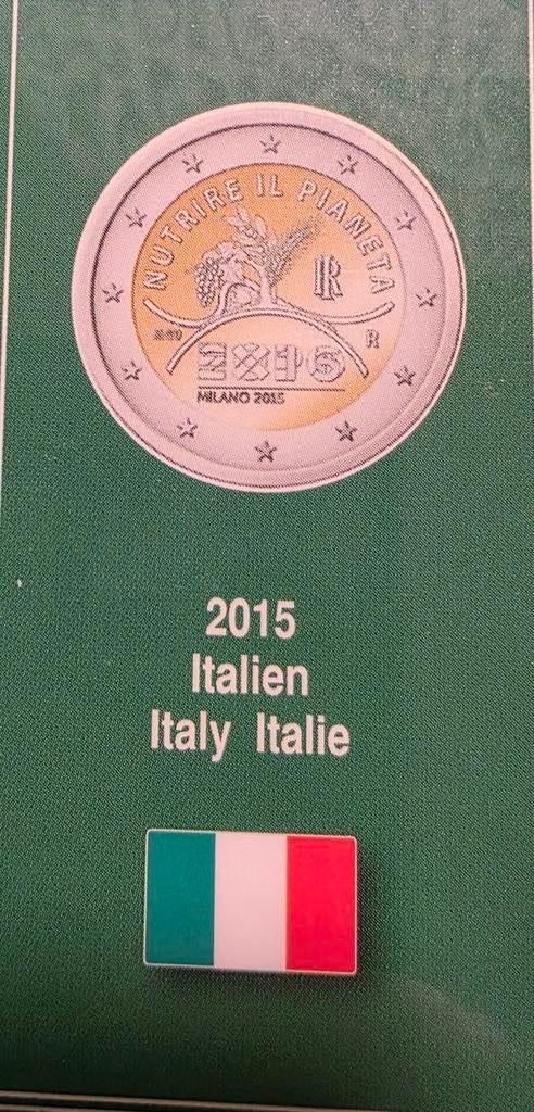 2 euro Italië 2015, Postzegels en Munten, Munten | Europa | Euromunten, Ophalen of Verzenden, Italië, 2 euro