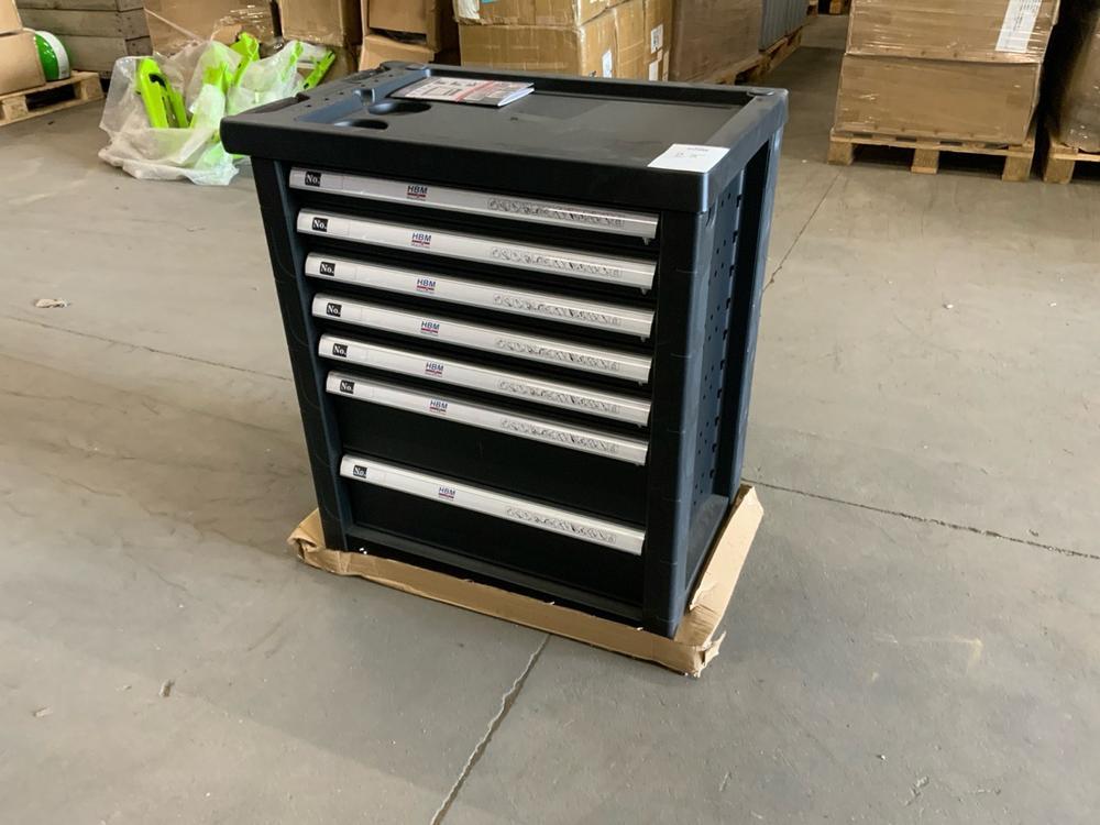 HBM Blackline Gereedschapswagen met inhoud