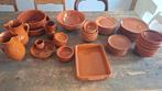 Servies, Tuin en Terras, Ophalen, Rond, Zo goed als nieuw, Aardewerk