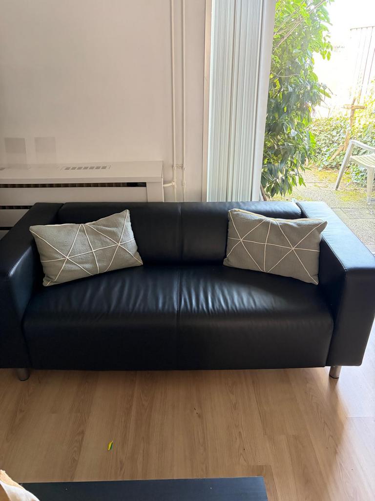 Bankstel, Huis en Inrichting, Banken | Bankstellen, Ophalen, 150 tot 200 cm, Tweepersoons, Zo goed als nieuw