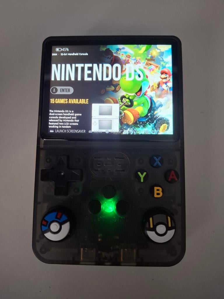 R36s Handheld Console (Zo goed als nieuw) + Accessoires, Spelcomputers en Games, Spelcomputers | Overige, Ophalen of Verzenden