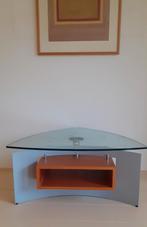 Metaform 'Klee' TV tafel, Ophalen, 50 tot 100 cm, 50 tot 75 cm, Glas