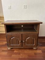 TV kast donker eiken, Ophalen, Gebruikt, Eikenhout, 50 tot 100 cm