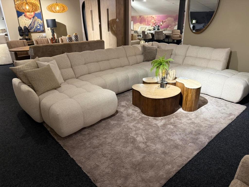 Hoekbank Violette van Sevn, Huis en Inrichting, Ophalen, Sevn, Albert Plesmanstraat 10 Barneveld, Hoekbank