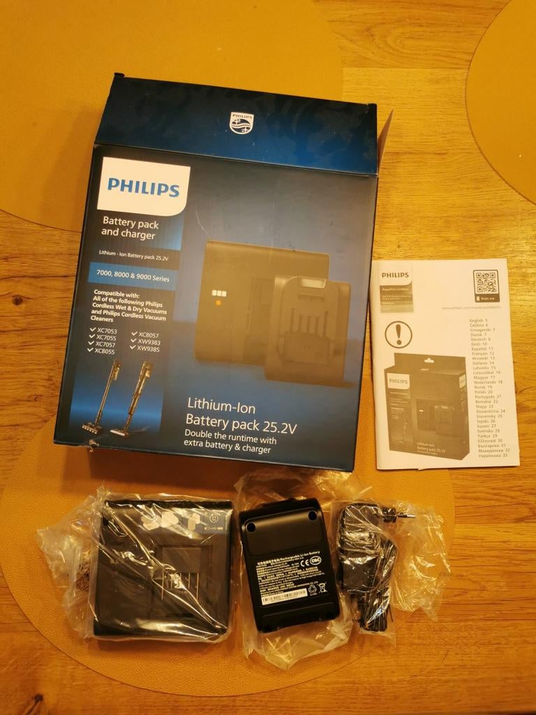 Gloednieuwe Philips stofzuiger accu 25.2V, Ophalen of Verzenden, Nieuw