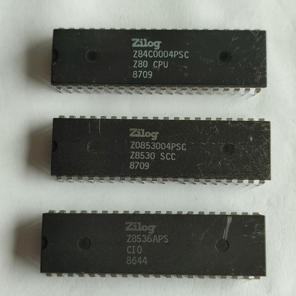 Zylog Z80 processor en chipset, Computers en Software, Vintage Computers, Ophalen of Verzenden