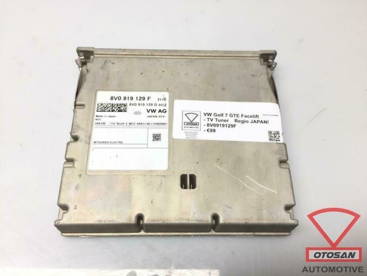 vw golf 7 gte facelift tv tuner regio japan 8v0919129f