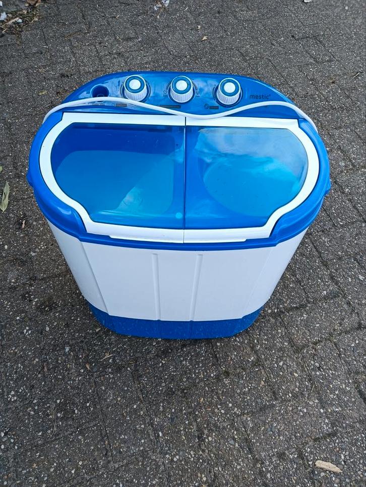 Mestic mini wasmachine voor camping, Witgoed en Apparatuur, Wasmachines, Zo goed als nieuw, Bovenlader, Minder dan 4 kg, Minder dan 85 cm