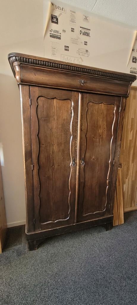 Houten meidenkast met twee deuren, Ophalen, 25 tot 50 cm, 50 tot 100 cm, Minder dan 100 cm