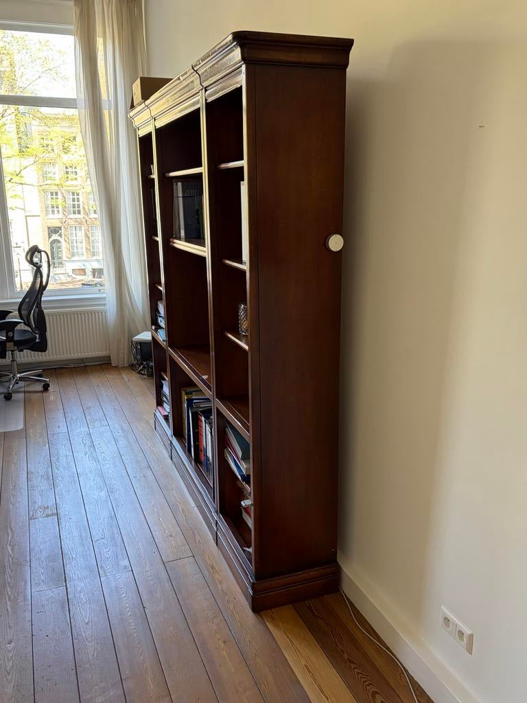 Selva Louis Philippe Boekenkast - Klassiek en Ruim, Ophalen, Met plank(en), Gebruikt, 200 cm of meer