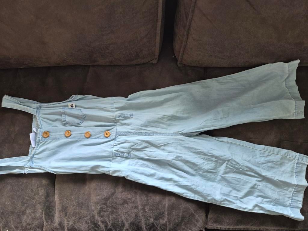 Jumpsuit maat 122 - Samson & Marie - Zo goed als nieuw, Overige typen, Meisje, Ophalen of Verzenden, Zo goed als nieuw