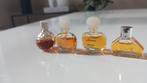 4 kleine vintage parfum miniaturen, Verzamelen, Parfumverzamelingen, Ophalen of Verzenden, Miniatuur
