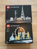 LEGO Architecture Parijs & Londen Sets, Kinderen en Baby's, Speelgoed | Duplo en Lego, Ophalen of Verzenden, Zo goed als nieuw