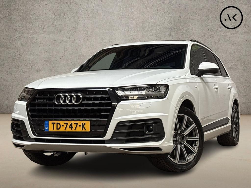Audi Q7 3.0 TDI quattro S-Line 7 Persoons 272Pk Automaat (PA, Auto's, Automaat, Gebruikt, 241 €/maand, 7 stoelen