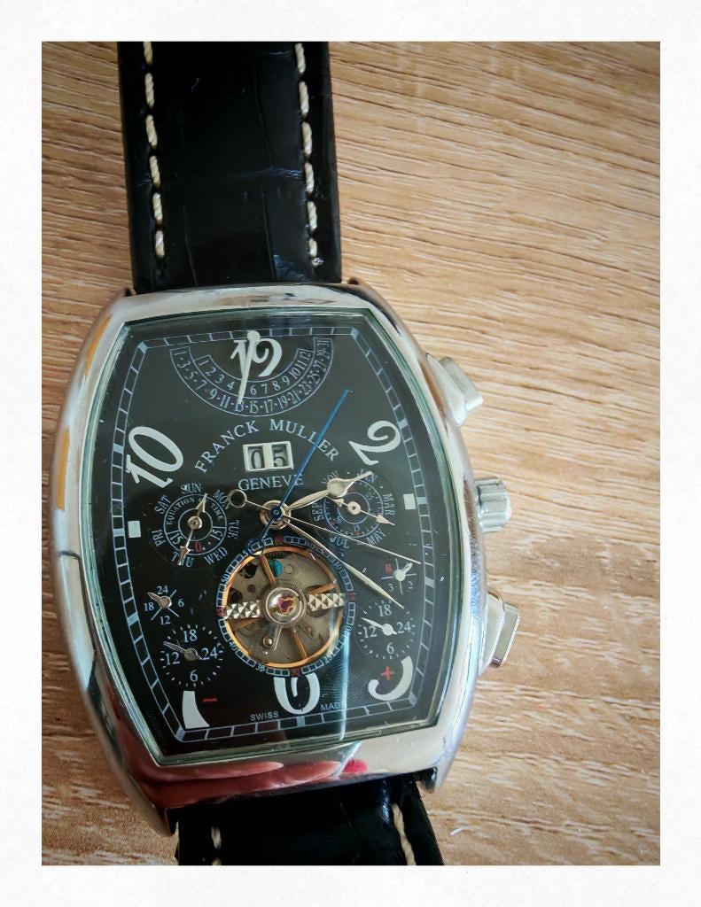FRANCK MULLER   automatisch horloge, Sieraden, Tassen en Uiterlijk, Staal, Polshorloge, Ophalen, Overige merken