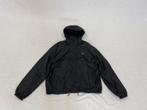 Prada Reversible Re-Nylon Jacket Black/Blue Size M, ., Zwart, Zo goed als nieuw, .