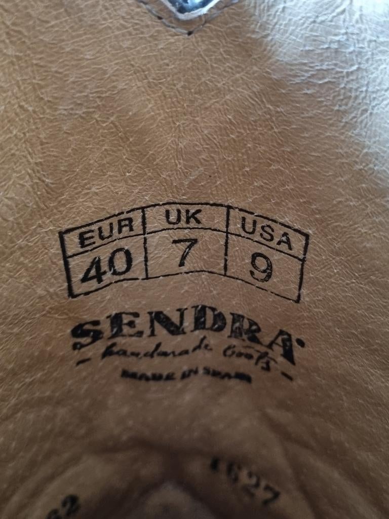 Sendra Cowboylaarzen - Maat 40 - Zo goed als nieuw, Sendra, Bruin, Lage of Enkellaarzen, Ophalen of Verzenden
