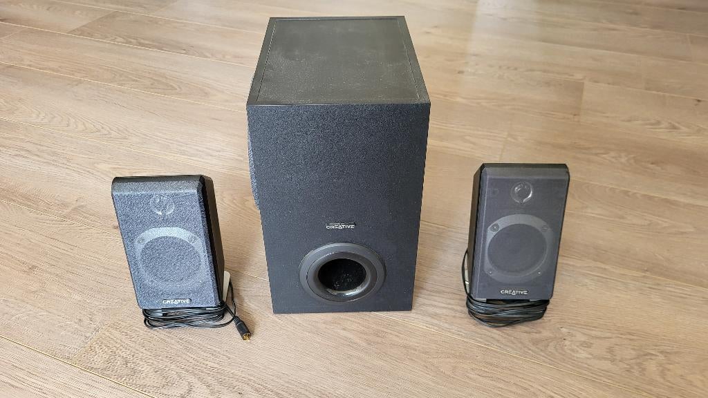 Creative Inspire T2900 2.1 speaker set, Computers en Software, Pc speakers, Ophalen of Verzenden, Gebruikt, Audiokanaal 2.1, Creative