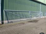 Heras Hekwerk Poort 10 Meter, Ophalen of Verzenden, Gebruikt, IJzer