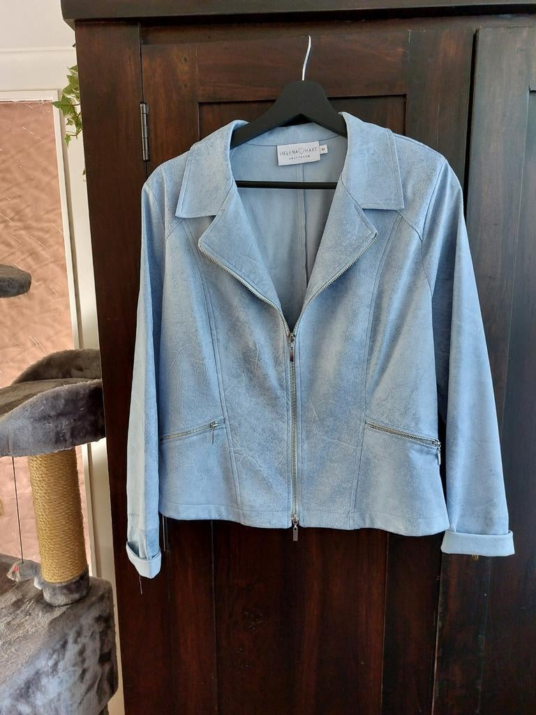 Zomer jasje Kort model NIEUW, Ophalen of Verzenden, Zo goed als nieuw, Maat 38/40 (M), Blauw