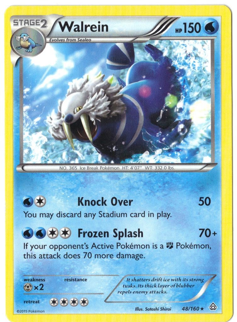 Primal Clash,  Walrein [rare] 48/160, Verzenden, Nieuw, Losse kaart