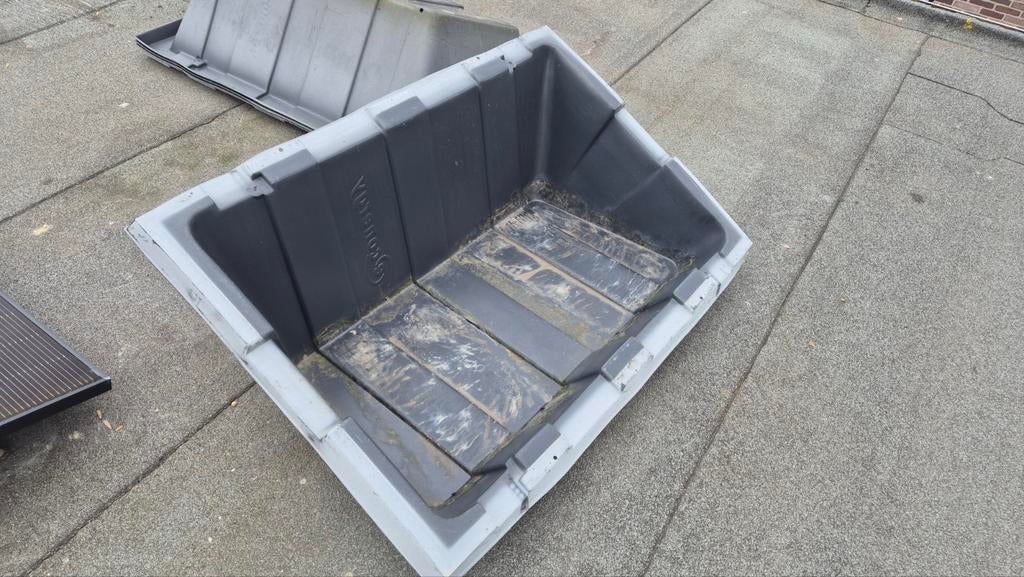 4x ballastbak voor zonnepanelen, Doe-het-zelf en Verbouw, Ophalen, Gebruikt