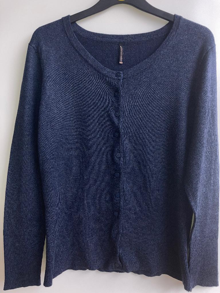 Blauw vest van Soyaconcept maat 158, Soyaconcept, Meisje, Trui of Vest, Ophalen of Verzenden