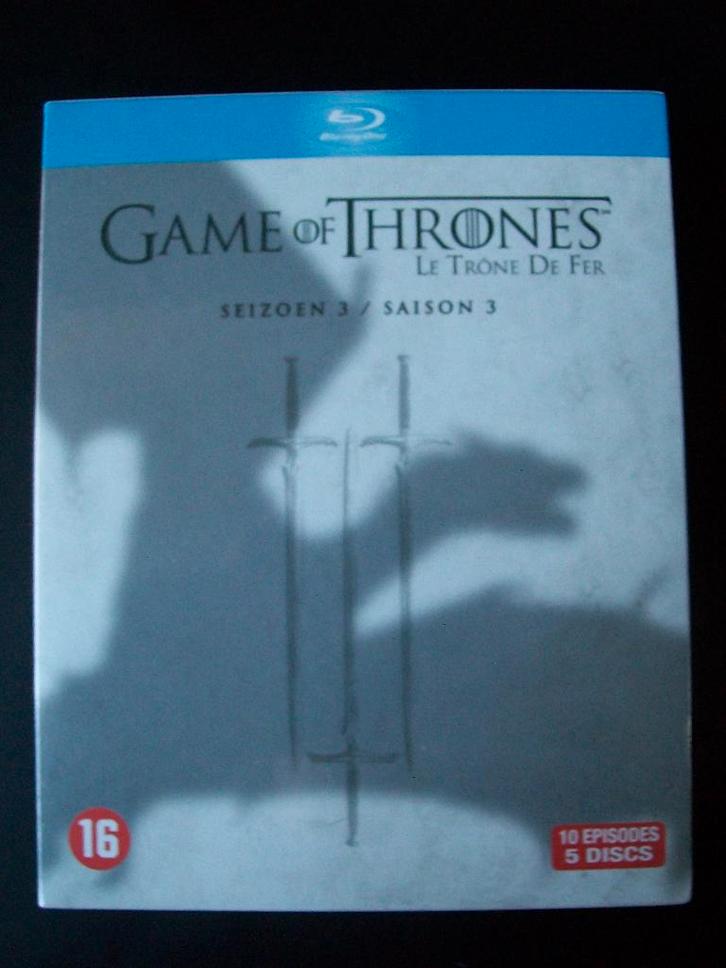 Blu-ray GAME of THRONES Seizoen 3 (5-disc) Box in seal , Cd's en Dvd's, Blu-ray, Nieuw in verpakking, Avontuur, Boxset, Verzenden