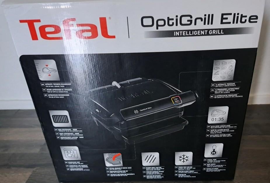 Grillplaat, Witgoed en Apparatuur, Grillplaten, Ophalen, Vaatwasmachinebestendig, Zo goed als nieuw, Tafelgrill