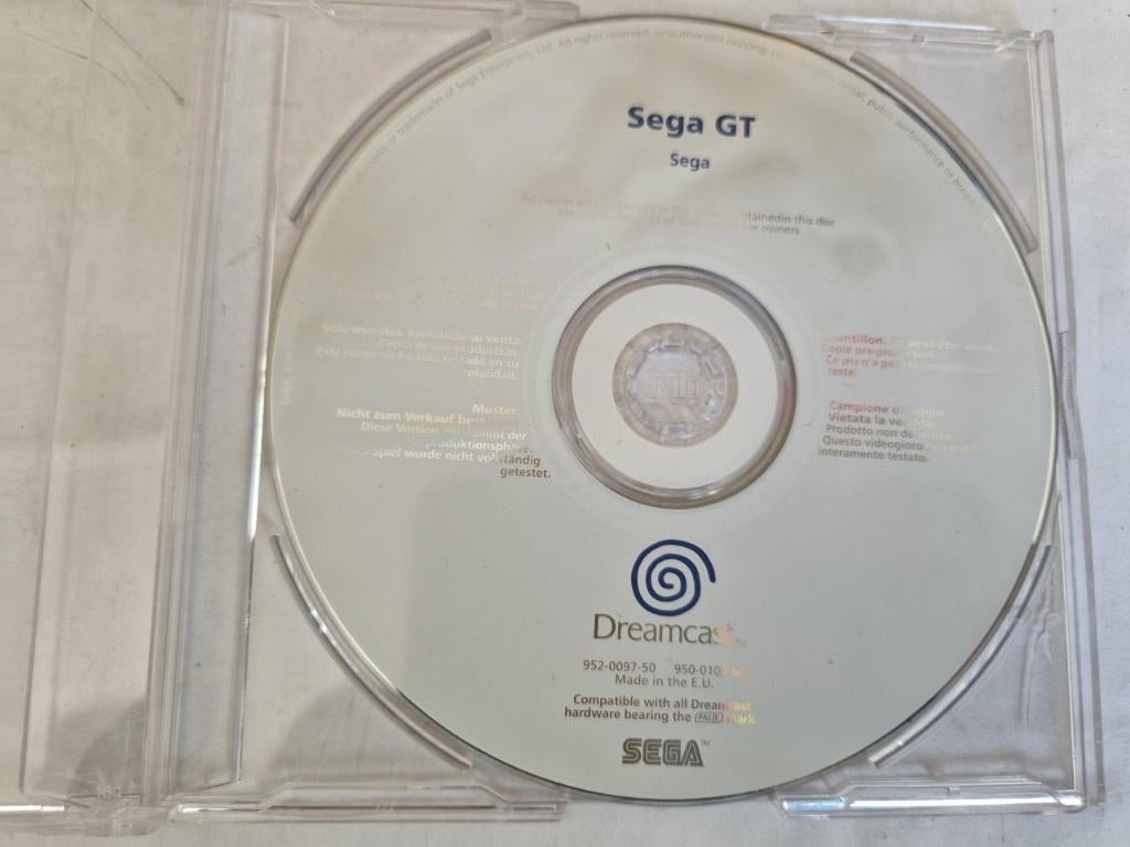 SEGA GT promo NOT FOR RE-SALE, Gebruikt, 1 speler, Ophalen of Verzenden, Vanaf 3 jaar