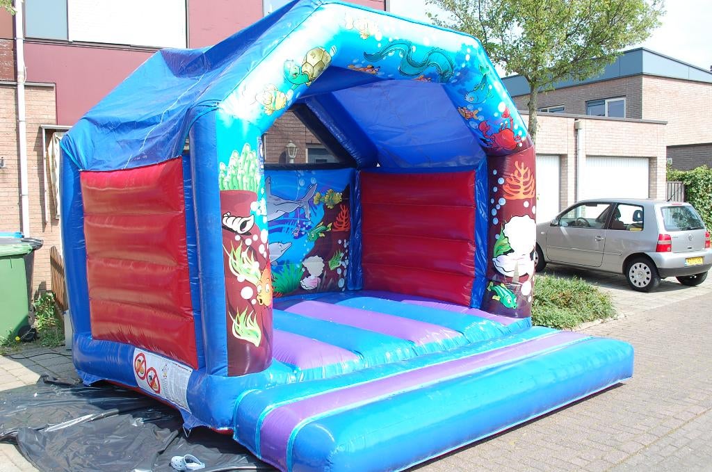 Springkussen huren?, Hobby en Vrije tijd, Feestartikelen | Verhuur, Ophalen, Gebruikt, Overige