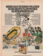 Retro reclame 1979 Fleuril wasmiddel Flintstones, Verzamelen, Retro, Verzenden, Overige typen