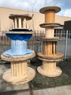 Houten haspels, statafel, Ophalen, Gebruikt, Hout, Overige typen