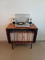 Audiomeubel ***** platenkast platenspeler kast hout vintage, Ophalen, Vintage / midcentury, 50 tot 100 cm, Zo goed als nieuw