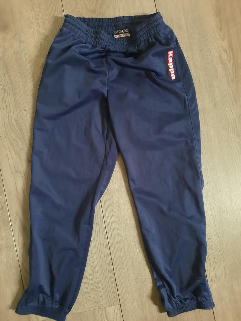 Kappa sportbroek sport broek blauw maat 10 / 140 - 146, Jongen of Meisje, Sport- of Zwemkleding, Kappa, Ophalen of Verzenden