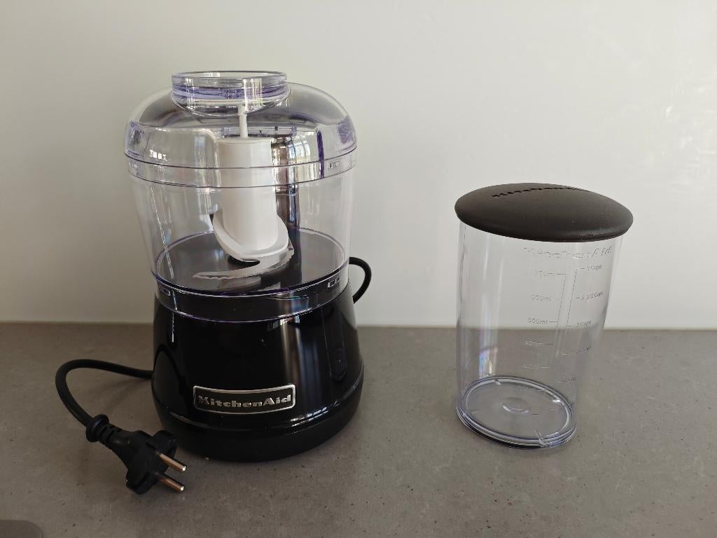 KitchenAid hakmachine, keukenmachine incl. maatbeker, Witgoed en Apparatuur, Keukenmixers, Minder dan 1 liter, Ophalen of Verzenden