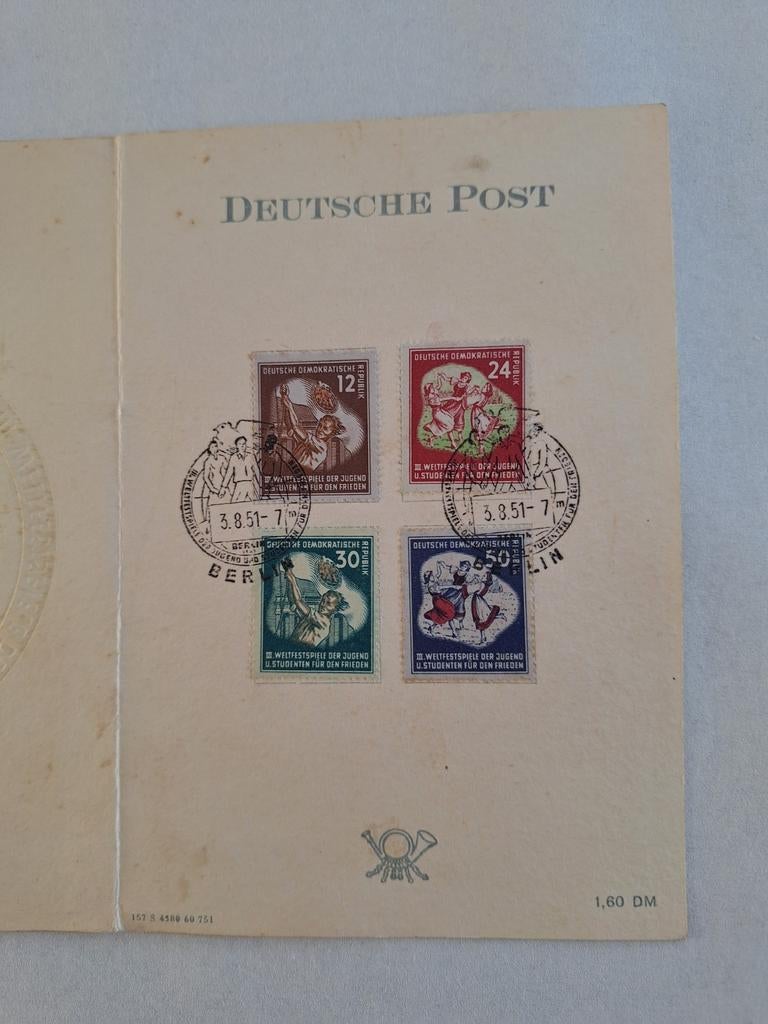 DDR serie, speciale uitgave, Postzegels en Munten, Ophalen of Verzenden