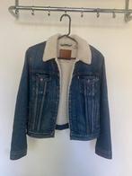 Levi’s original sherpa trucker jack 36 S, Ophalen of Verzenden, Zo goed als nieuw, Maat 36 (S), Blauw