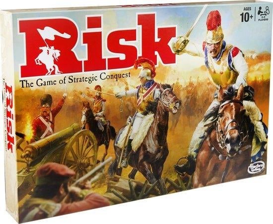 Risk bordspel, amper gebruikt, Hobby en Vrije tijd, Overige Hobby en Vrije tijd, Ophalen of Verzenden, Zo goed als nieuw