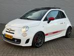 Fiat 500 Abarth /Sport/Airco/ Pano/180 pk!, 15 km/l, 40 €/maand, Zwart, Wit