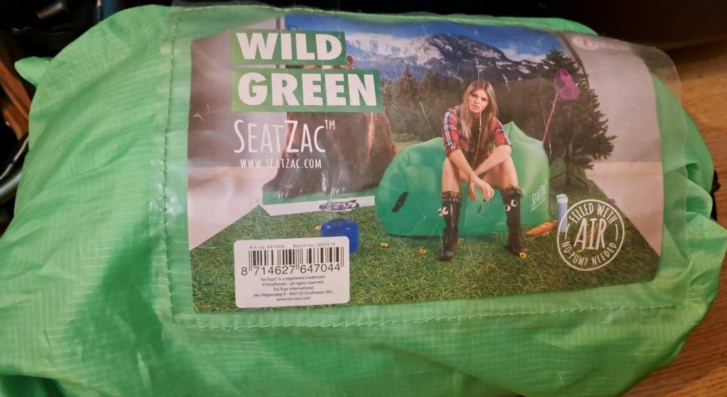 Seat Zak groene  110 x 80 x 70 cm, Ophalen of Verzenden, Nieuw, Groen
